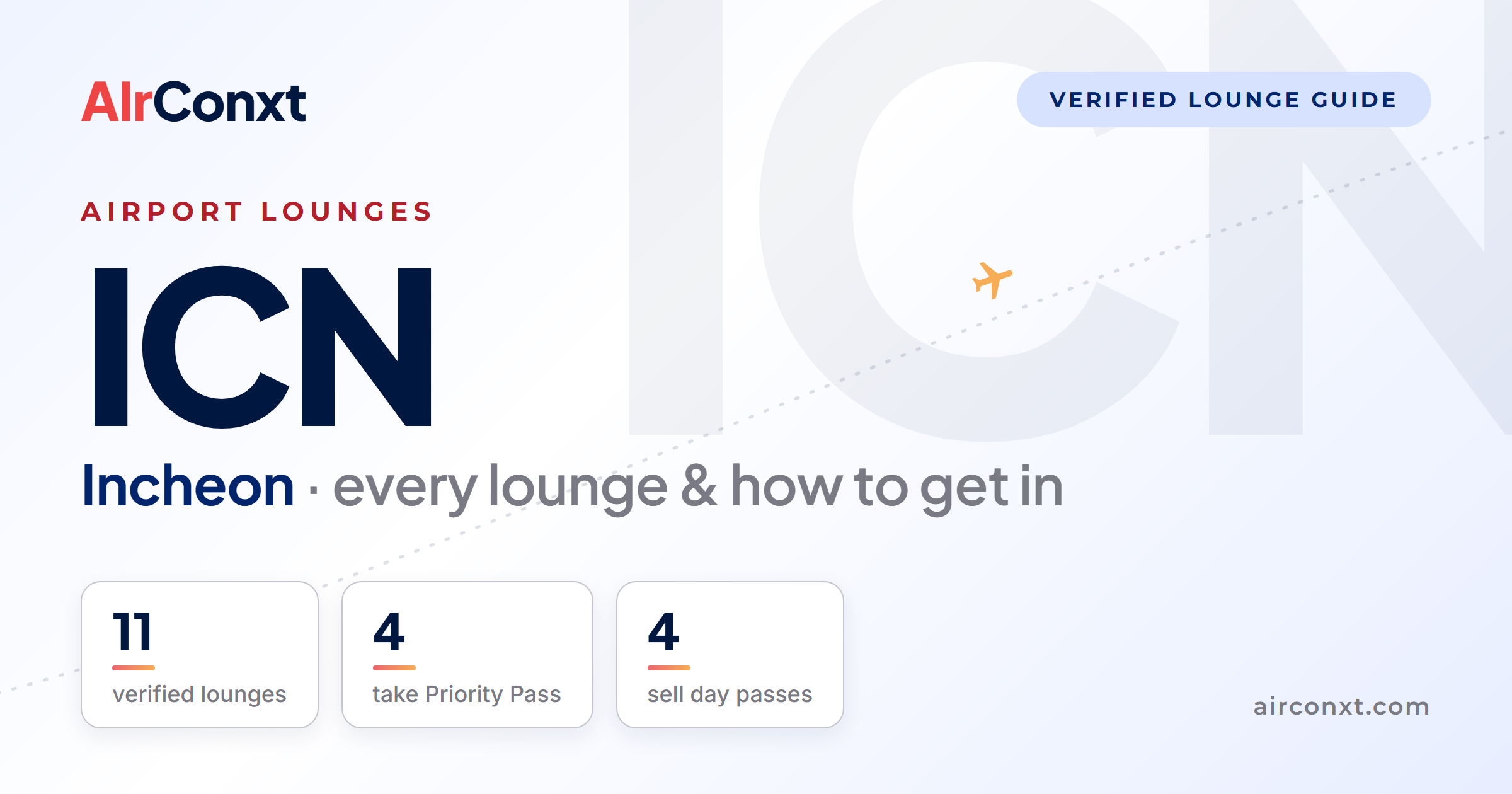 Incheon ICN airport lounges: 11 verified lounges and how to get in - AIrConxt guide