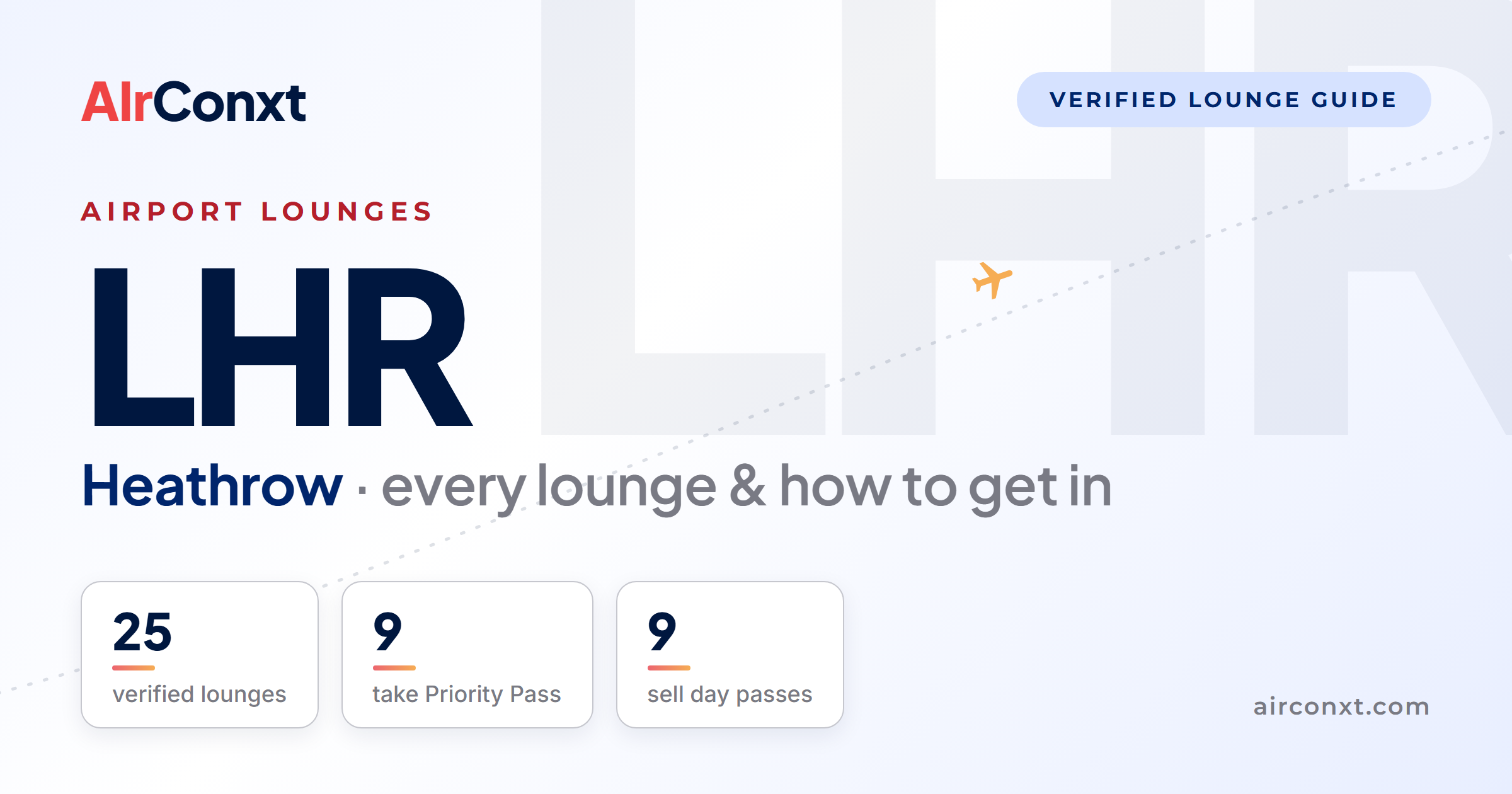 Heathrow LHR airport lounges: 25 verified lounges and how to get in - AIrConxt guide