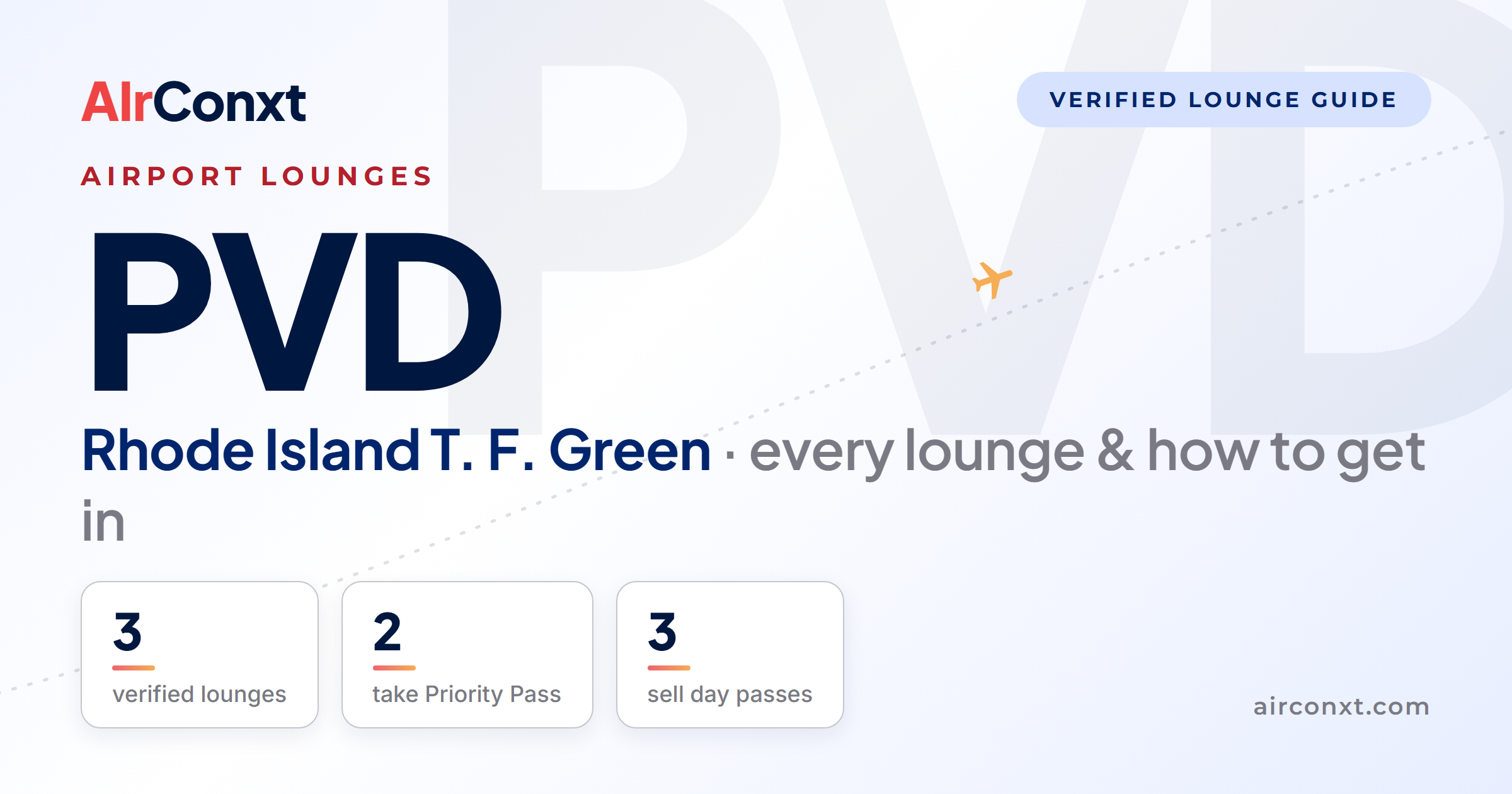 Rhode Island T. F. Green PVD airport lounges: 3 verified lounges and how to get in - AIrConxt guide