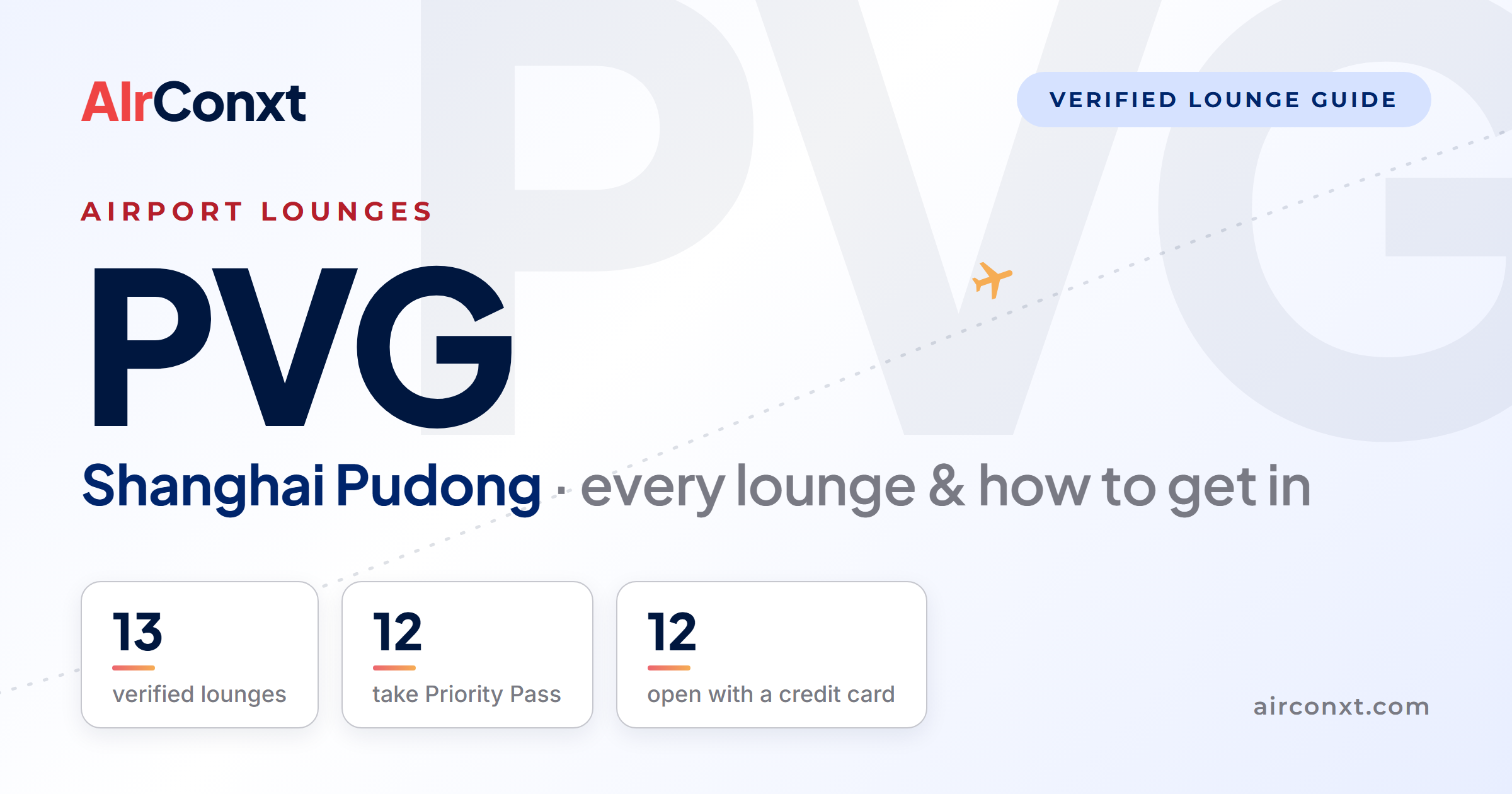Shanghai Pudong PVG airport lounges: 13 verified lounges and how to get in - AIrConxt guide