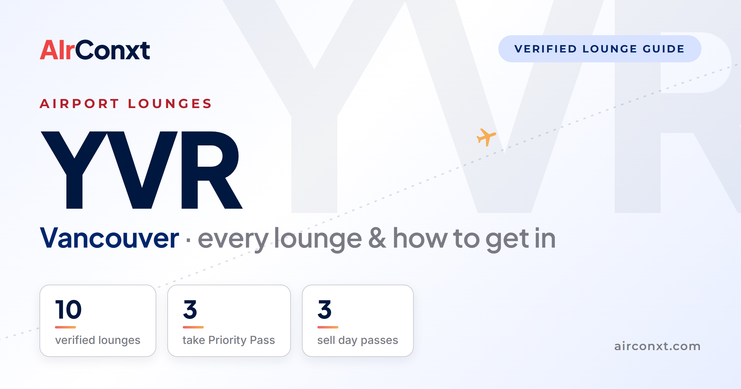 Vancouver YVR airport lounges: 10 verified lounges and how to get in - AIrConxt guide
